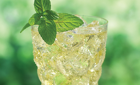 Iced Fruit Green Tea